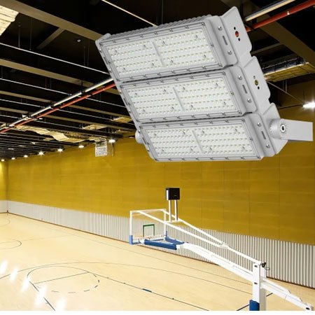 AT-PJ9シリーズ LED投光器 | 高出力140lm/W IP65/IK08 100W-1200W 耐久アルミダイキャスト スタジアム・港湾・トンネル照明用 - Antslit