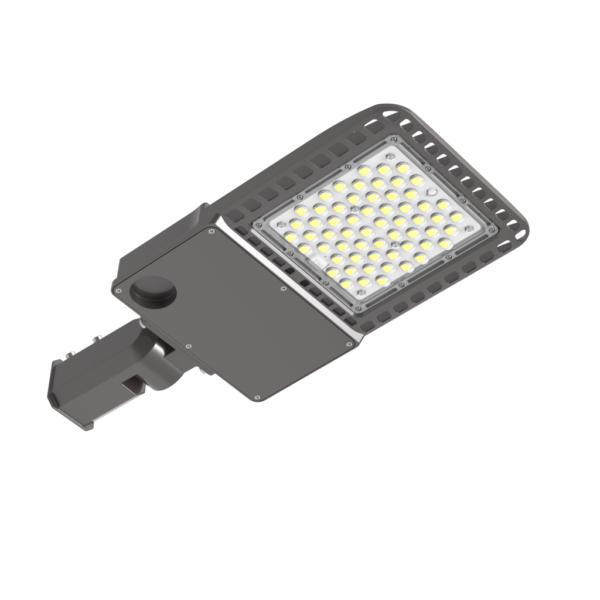 AT-S05シリーズ LED街路灯 | 高効率150lm/W IP65/IK08 100W-300W NEMA/Zhaga対応 耐久アルミダイキャスト 都市・パーキング照明用 - Antslit