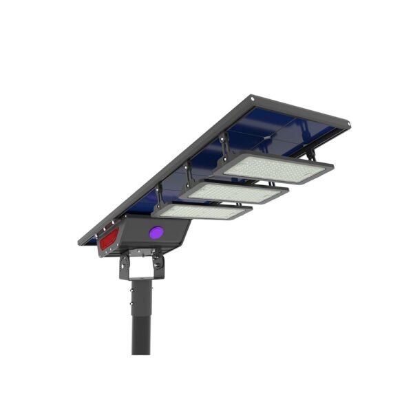 ANTS DSSL-1 一体型太陽光街路灯 | 40W-150W 高効率LED 自動調光 雨天5-7日対応 IP65防水 道路・公園照明 - Antslit